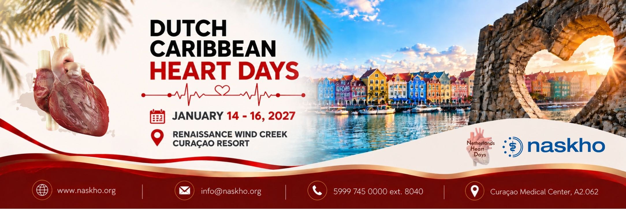Dutch Caribbean Heart Days 2027, January 14–16, 2027